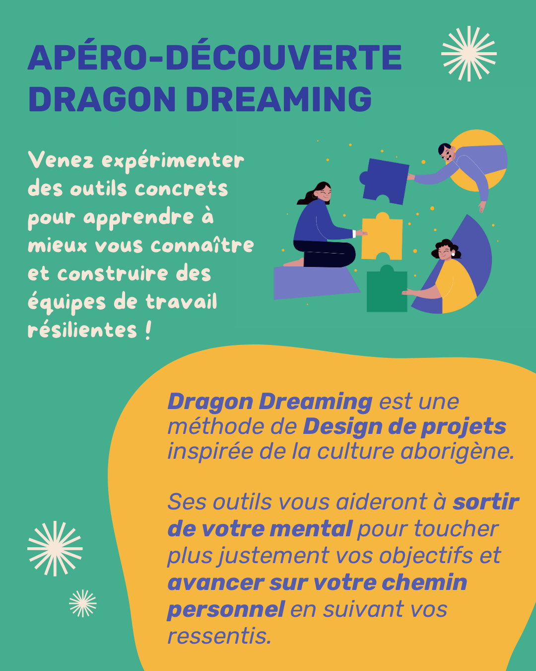 atelier découverte dragon dreaming